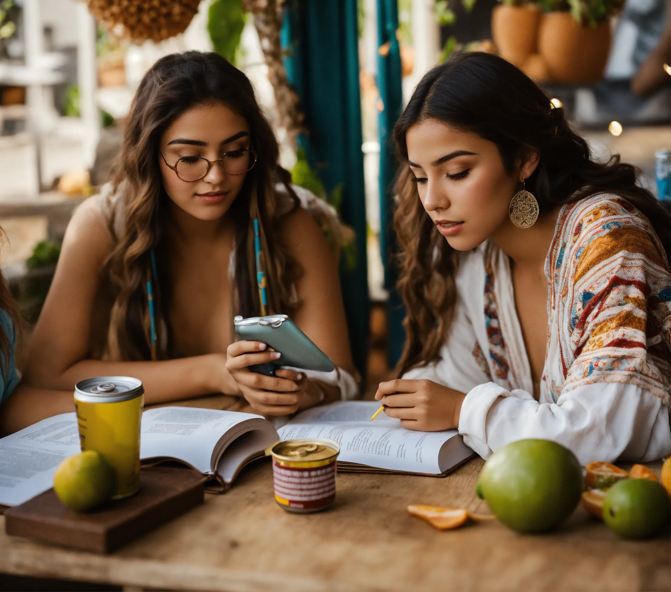 Step-by-step brush lettering demonstration with sample alphabet
